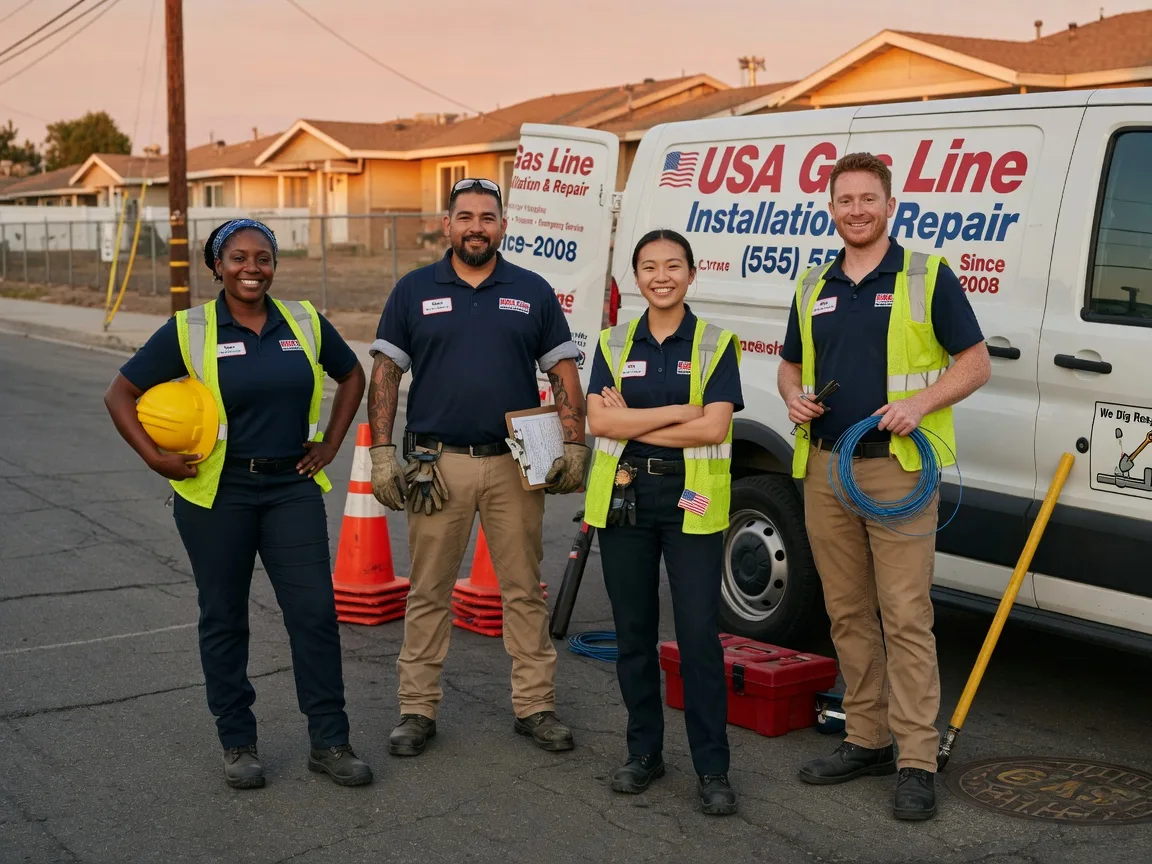 Gas Line Installation company in Houston, AK